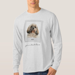 Custom Pet Birthday Photo Frame Personalised T-Shirt