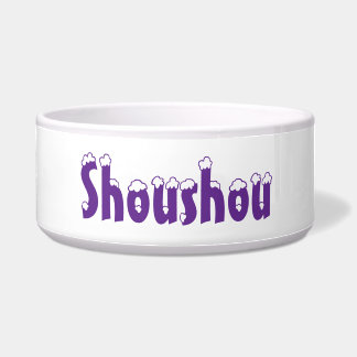 Custom pet bowl