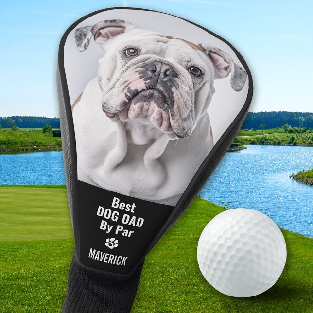 Custom Pet Bulldog Dog Photo Personalised Golf Head Cover (Creator Uploaded)
