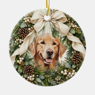 Custom Pet Christmas Ceramic Tree Decoration