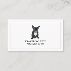 Custom Pet Courier Business Card
