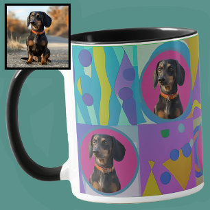 Custom Pet Dachshund or Your Photo Cute Dog Mum Mug