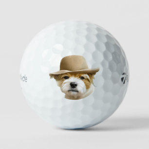 Custom Pet Dog Photo Modern Personalised Golf Balls