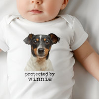 Custom Pet Dog Photo Name Protected By Gift