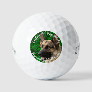 Custom Pet Dog Photo Personalised Callaway Golf Balls