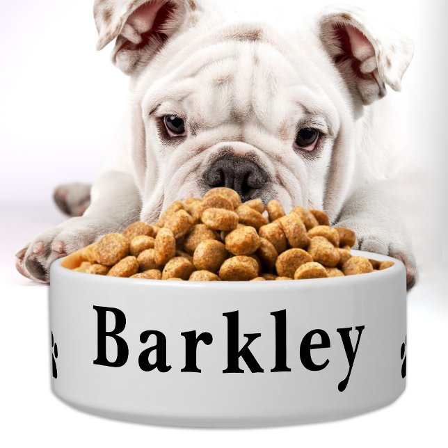 Custom Pet Dog Puppy Cute Personalised Food Water  Bowl (Creator Uploaded)