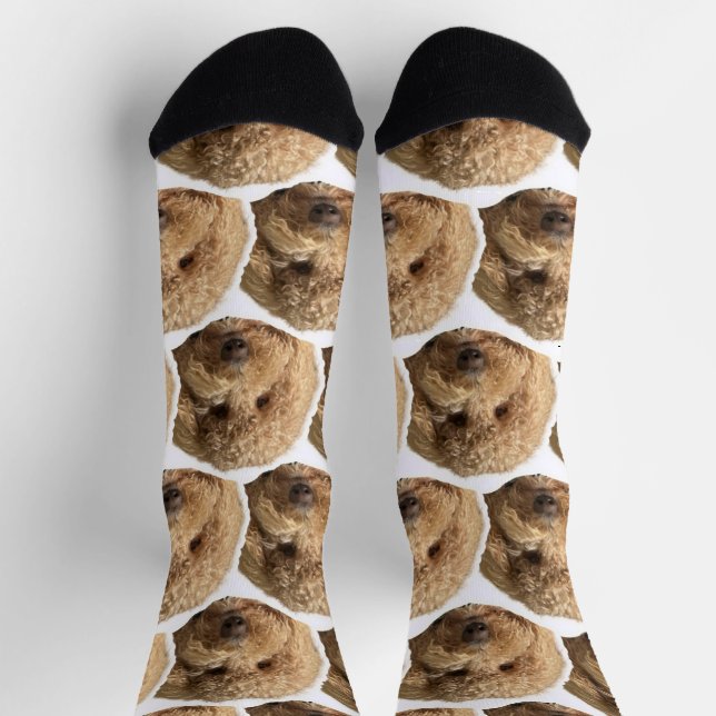 Custom Pet Face Socks for Dog Lovers (Top)