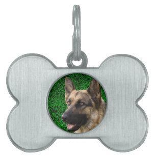 Custom "Pet ID Tags"   Personalized Dog Photo Pet  Tag
