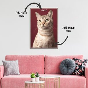 Custom Pet Memorial Canvas Print