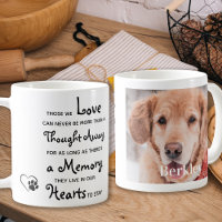 Custom Pet Memorial Dog Loss Sympathy Keepsake 
