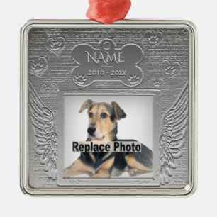Custom Pet Memorial Metal Tree Decoration