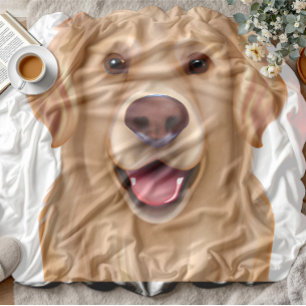 Custom Pet Pen Portrait Blanket