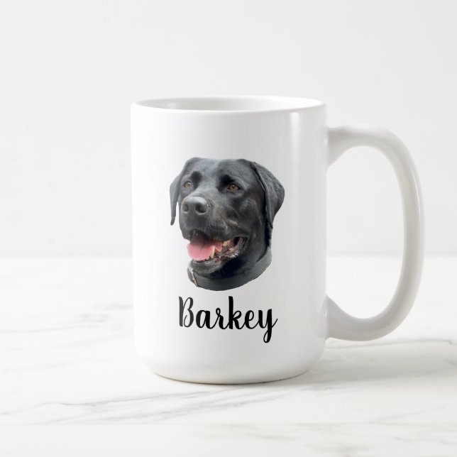 Custom Pet Personalised Dog Face Animal Lover Gift Coffee Mug (Right)