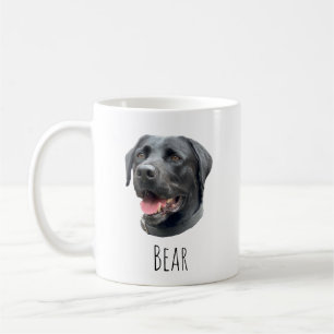 Custom Pet Personalised Dog Face Gift Mug
