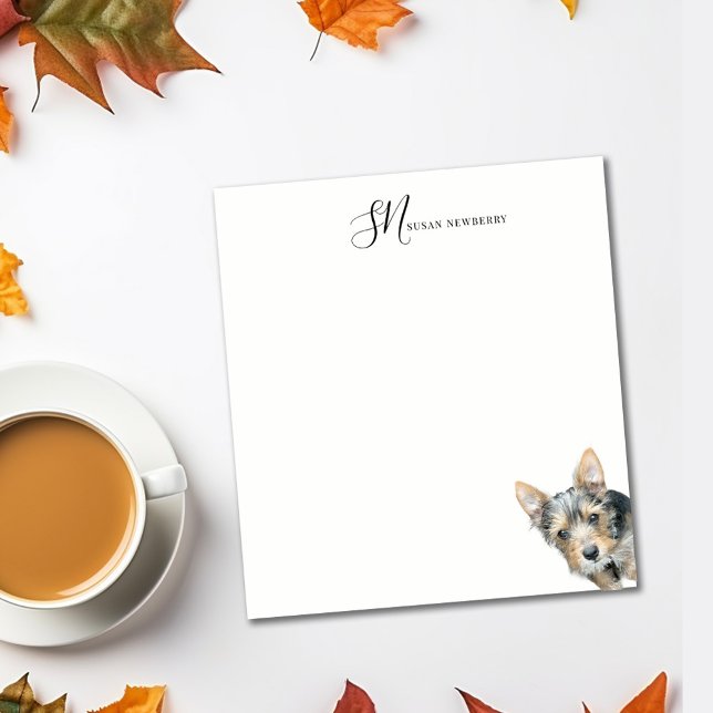 Custom Pet Personalised Notepad (Creator Uploaded)