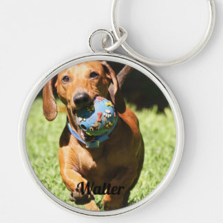 Custom Pet Photo and Text Personalised Key Ring
