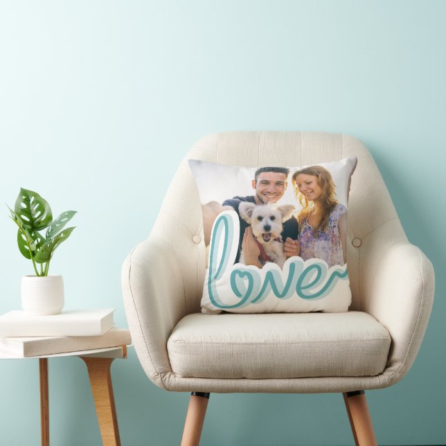 Custom Pet Photo  Cushion (Chair)