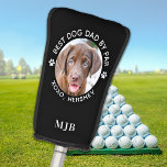 Custom Pet Photo Dog Personalised Monogram   Golf Head Cover<br><div class="desc">Best Dad By Par ... Two of your favourite things , golf and your dog ! Now you can take your best friend with you as you play 18 holes . Customise these dog golf head covers with your dogs favourite photo and name . Great gift to all golf and...</div>