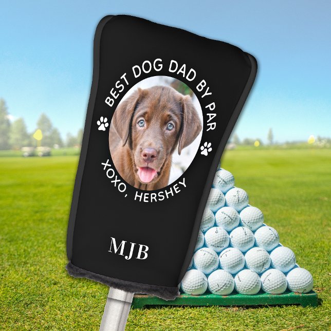 Custom Pet Photo Dog Personalised Monogram   Golf Head Cover (Creator Uploaded)
