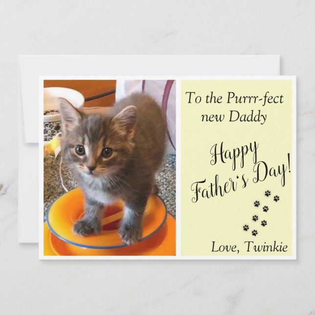 Custom Pet Photo Father's Day (Front)