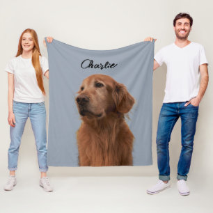 Custom Pet Photo for Mum Dad Cat Mum Fleece Blanket