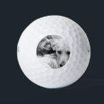 Custom Pet Photo  Golf Balls<br><div class="desc">Fun sports gift for dog lovers.</div>