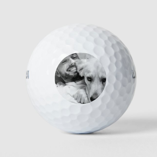Custom Pet Photo  Golf Balls (Front)