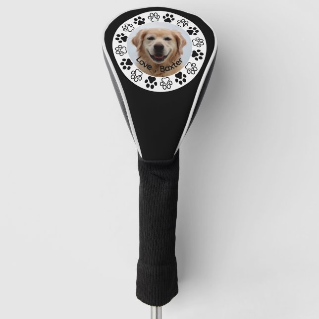 Custom Pet Photo Golf Head Cover  (Front)