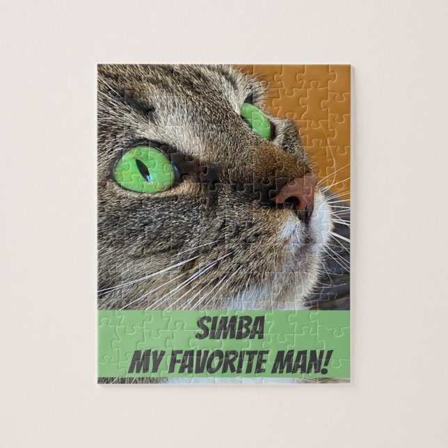 Custom Pet Photo Jigsaw Puzzle (Vertical)