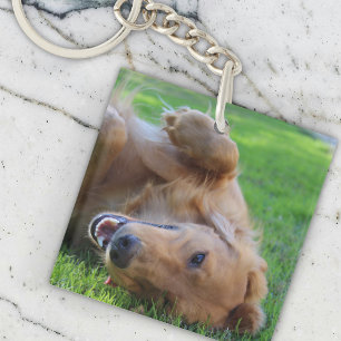 Custom Pet Photo Keychain
