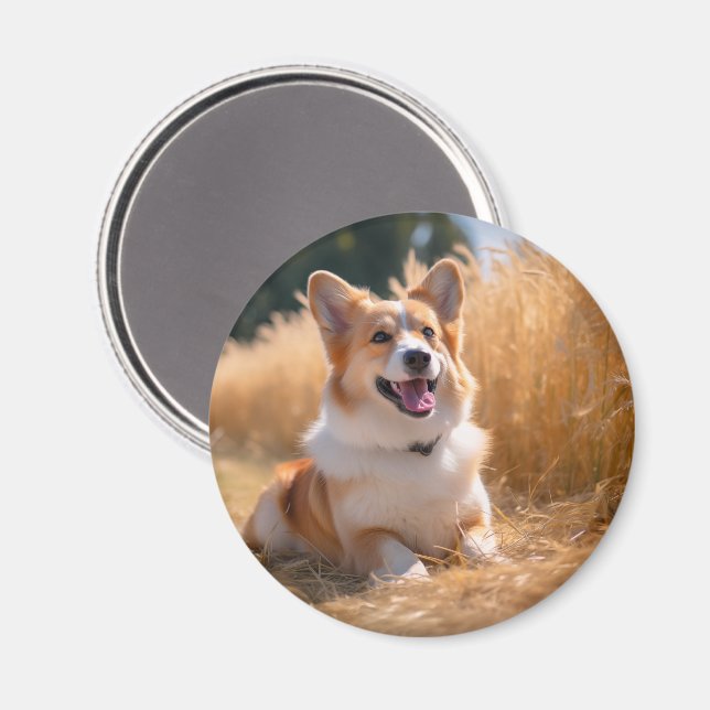 Custom Pet Photo Magnet (Front/Back)