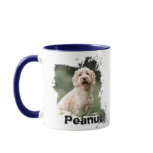 Custom Pet Photo Mug – Personalised Dog / Cat Name