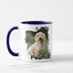 Custom Pet Photo Mug – Personalised Dog / Cat Name