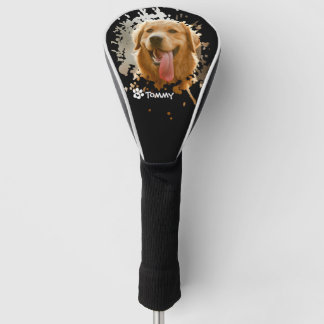 Custom Pet Photo & Name Golf Head Cover