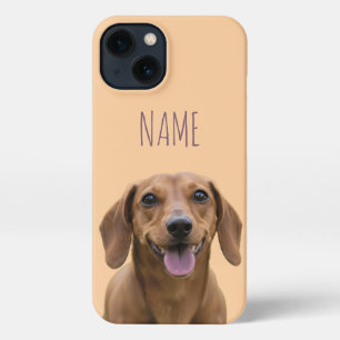 Custom Pet Photo & Name  iPhone 13 Case
