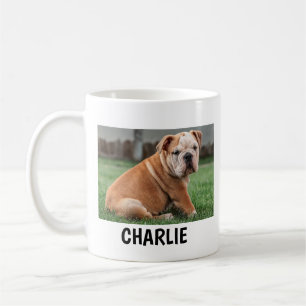 Custom Pet Photo Name Mug