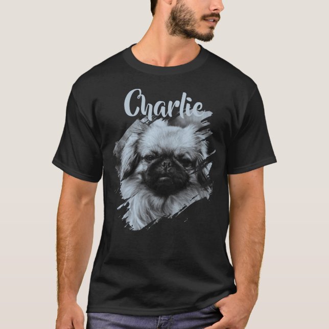 Custom Pet Photo & Name Shirt (Front)
