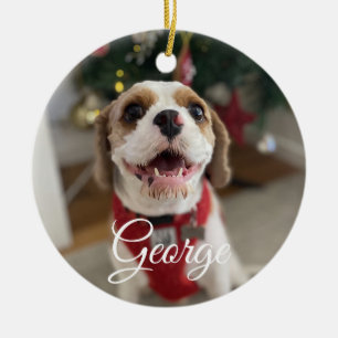 Custom Pet Photo Ornament