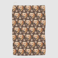 Custom Pet Photo Pattern Dog Brown
