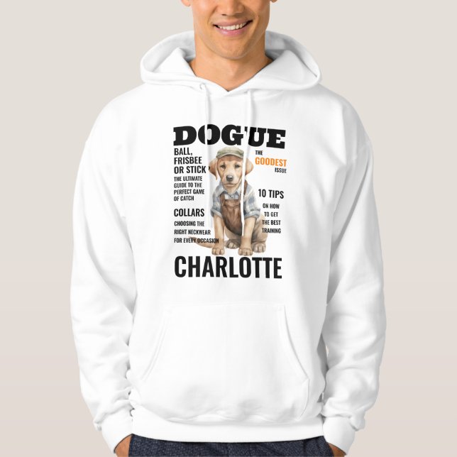 Custom Pet Photo Personalised Hoodie (Front)