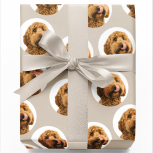 Custom Pet Photo Personalized Wrapping Paper