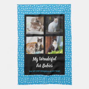 Custom Pet Photo Tea Towel