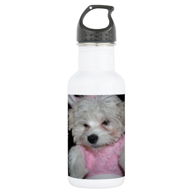 Custom Pet Photo Theme 532 Ml Water Bottle (Front)