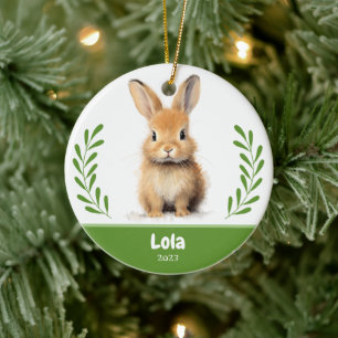 Custom Pet Photo with branch Christmas Ceramic Orn Ceramic Tree Decoration