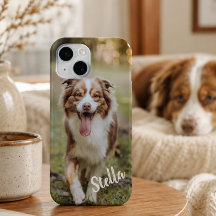 Custom Pet Photo with Personalised Name