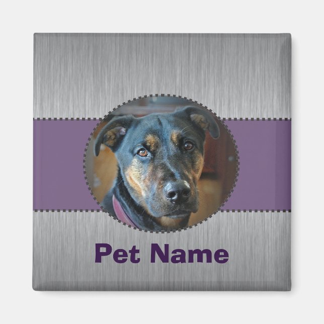 Custom Pet Picture Magnet (Front)