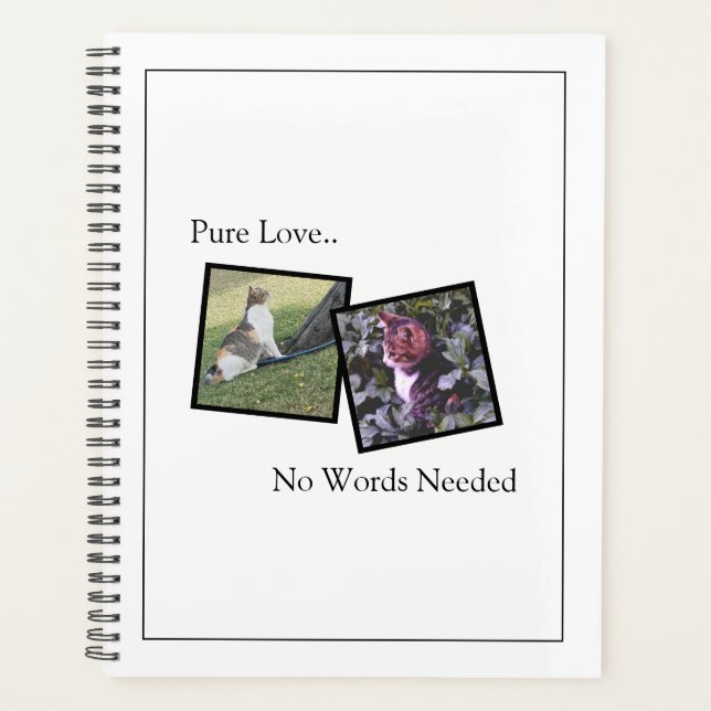 Custom Pet Planner Notebook (Front)
