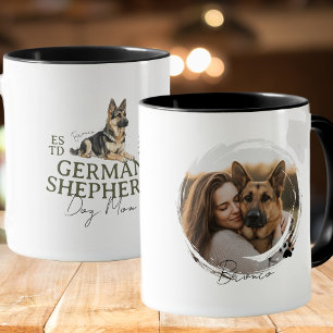 Custom Pet Portrait Dog Mum German Shepherd Mug