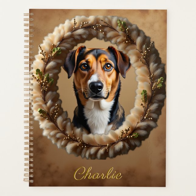 Custom Pet Portrait – Just Upload a Simple Photo Planner (Front)