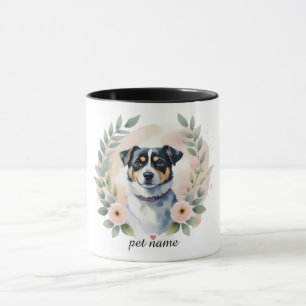 Custom Pet Portrait Mug – Personalised Dog or Cat